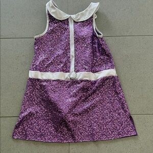 Purple sequin weissman costume like new